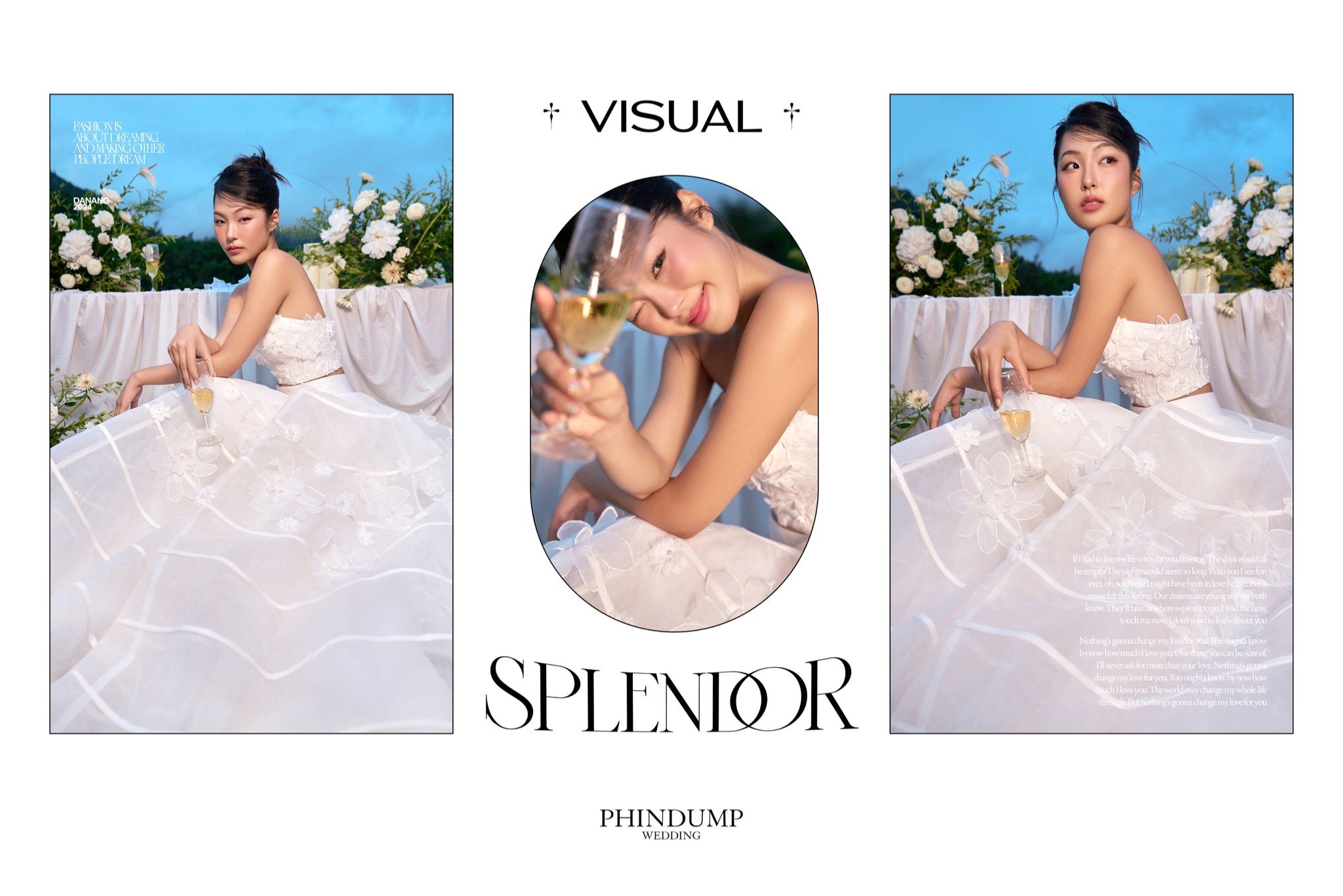 Trang phục và phụ kiện đồng bộ, tinh tế