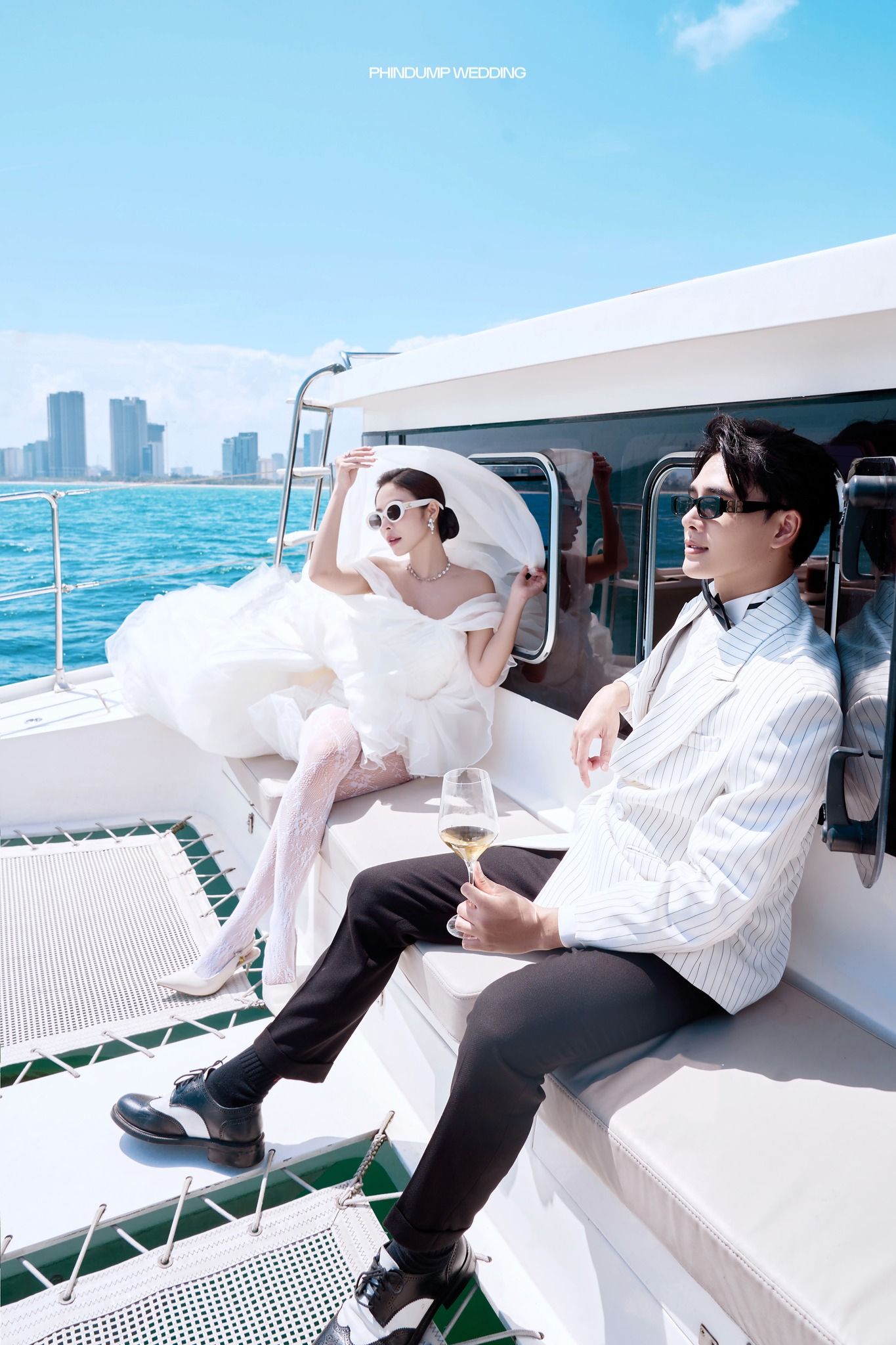 Trải nghiệm “hẹn hò trên biển” trọn vẹn cho dâu rể