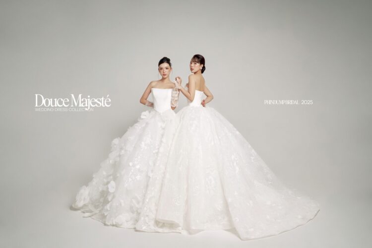 Chiêm ngưỡng bộ sưu tập Ball Gown 2025 từ PhinDump Wedding - Bản giao hưởng của sự kiêu kỳ và thanh lịch