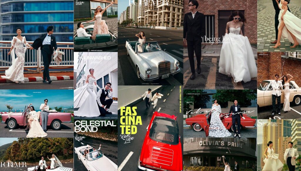 Chuẩn “vibe Fashion” với concept Street Style của PhinDump Wedding