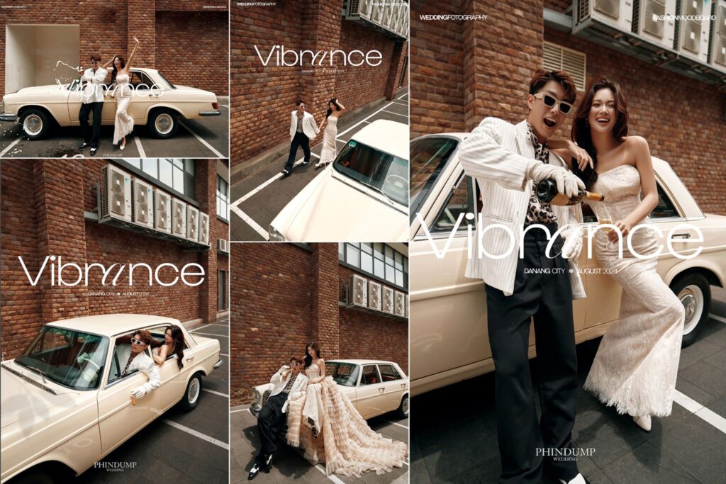 Chuẩn “vibe Fashion” với concept Street Style của PhinDump Wedding