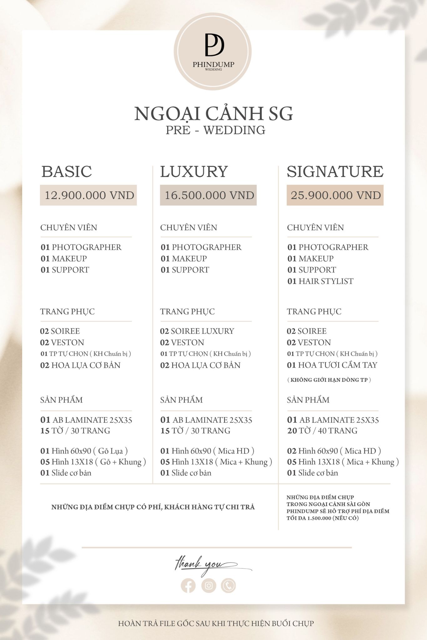 Chi phí chụp concept cưới ở bảo tàng Thành phố Hồ Chí Minh là bao nhiêu?