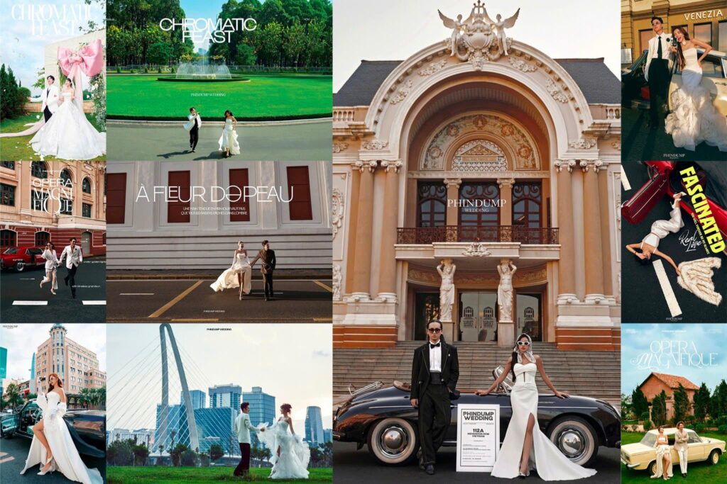 Làm thế nào để PhinDump Wedding giúp dâu rể có ảnh cưới đẹp như concept mẫu?