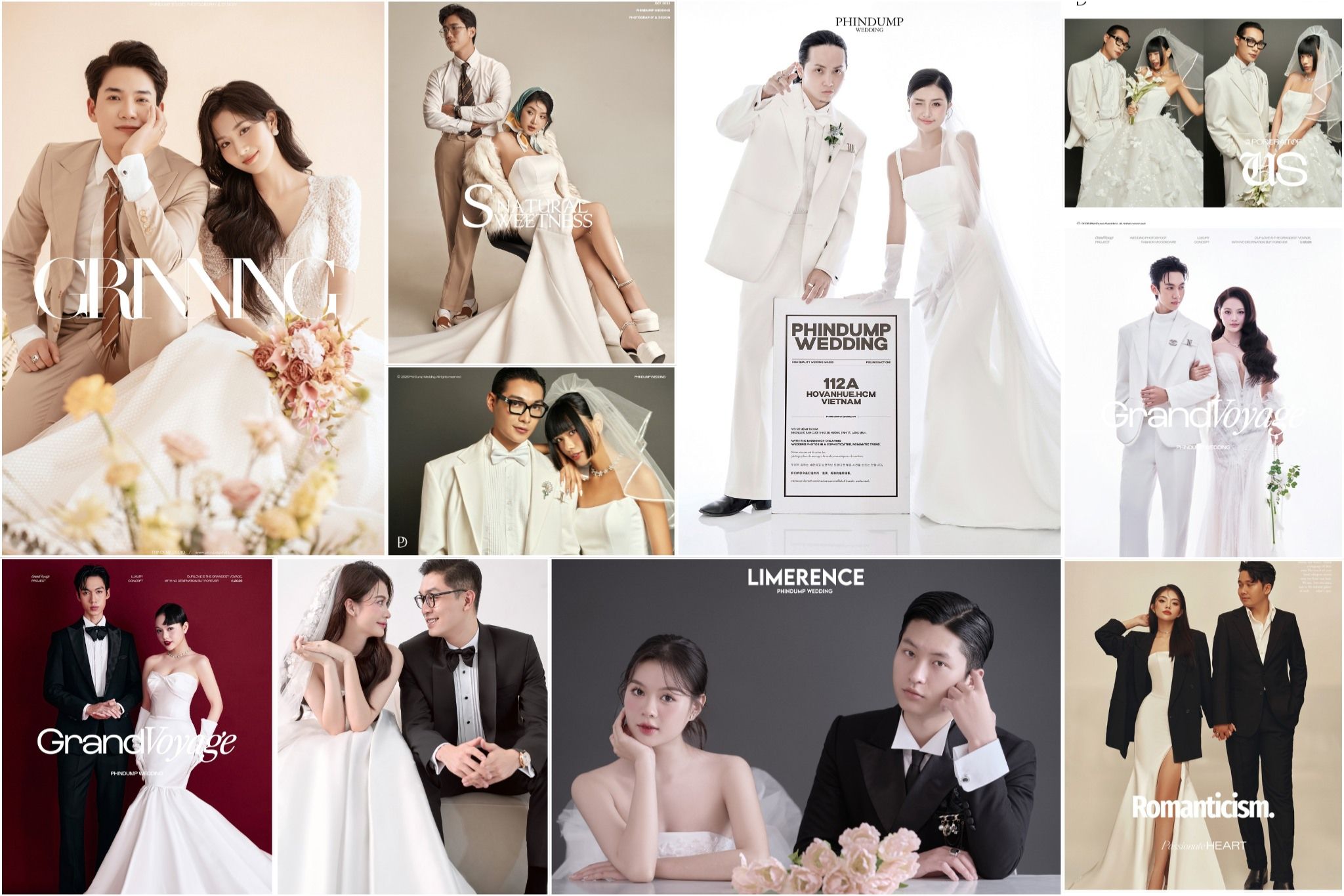 Nên chụp ảnh cưới phim trường/studio hay ngoại cảnh?