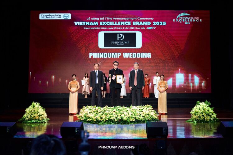 Phindump Wedding khẳng định vị thế với Top 10 - Studio chụp ảnh cưới đẹp nhất Việt Nam 2025