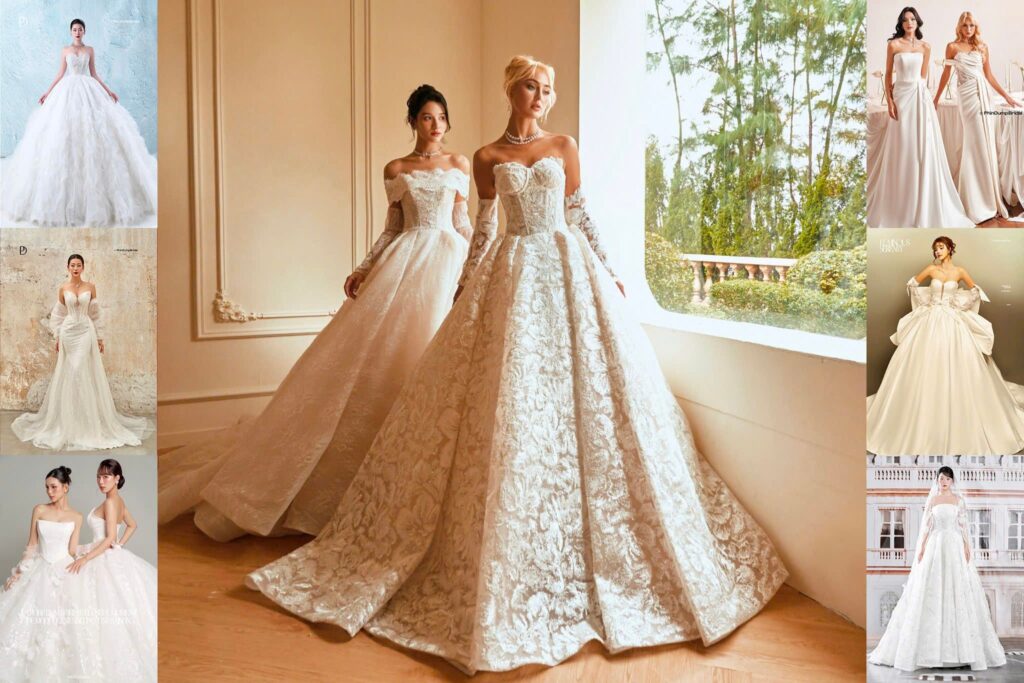 PhinDump Wedding chia sẻ kinh nghiệm chọn váy cưới cho cô dâu