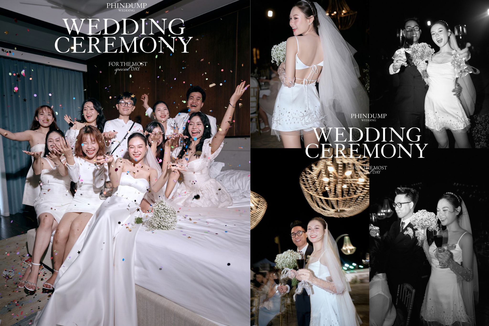 Bảng giá trọn gói ngày cưới PhinDump Wedding (chi nhánh Hồ Chí Minh)