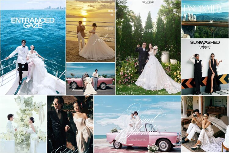 Danh sách các gói chụp ảnh cưới Pre-wedding hot nhất PhinDump Wedding (chi nhánh Đà Nẵng)