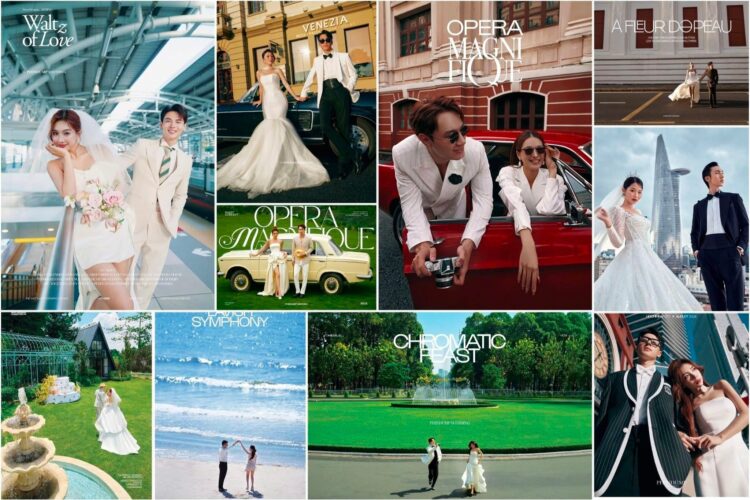 Danh sách các gói chụp ảnh cưới Pre-wedding hot nhất PhinDump Wedding (chi nhánh Hồ Chí Minh)