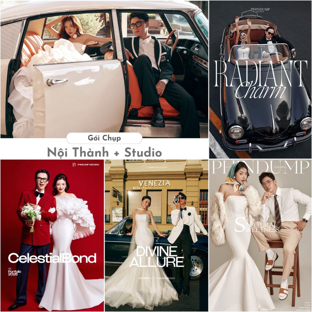 Gói chụp nội thành + Studio