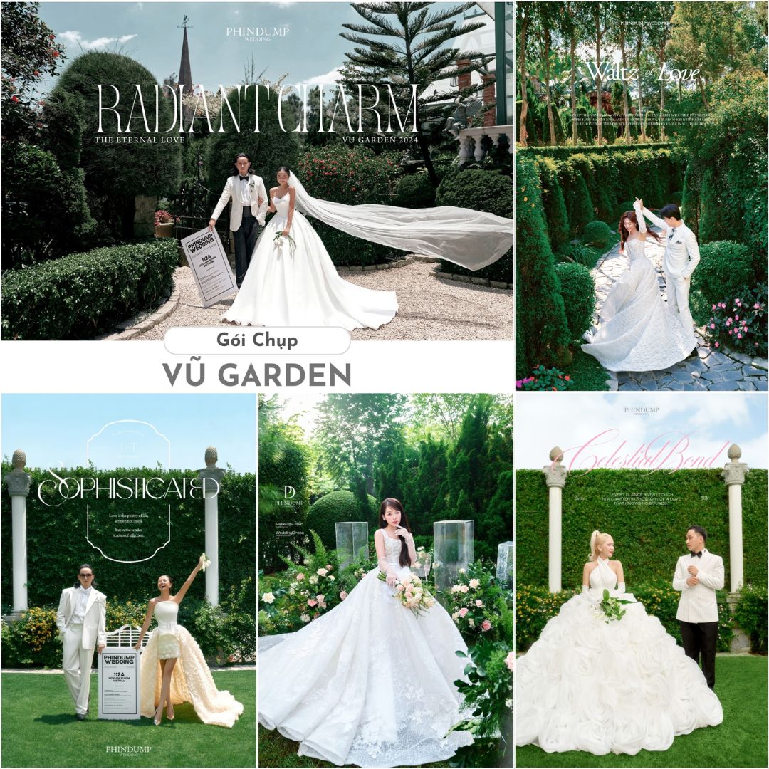 Gói chụp phim trường Vũ Garden
