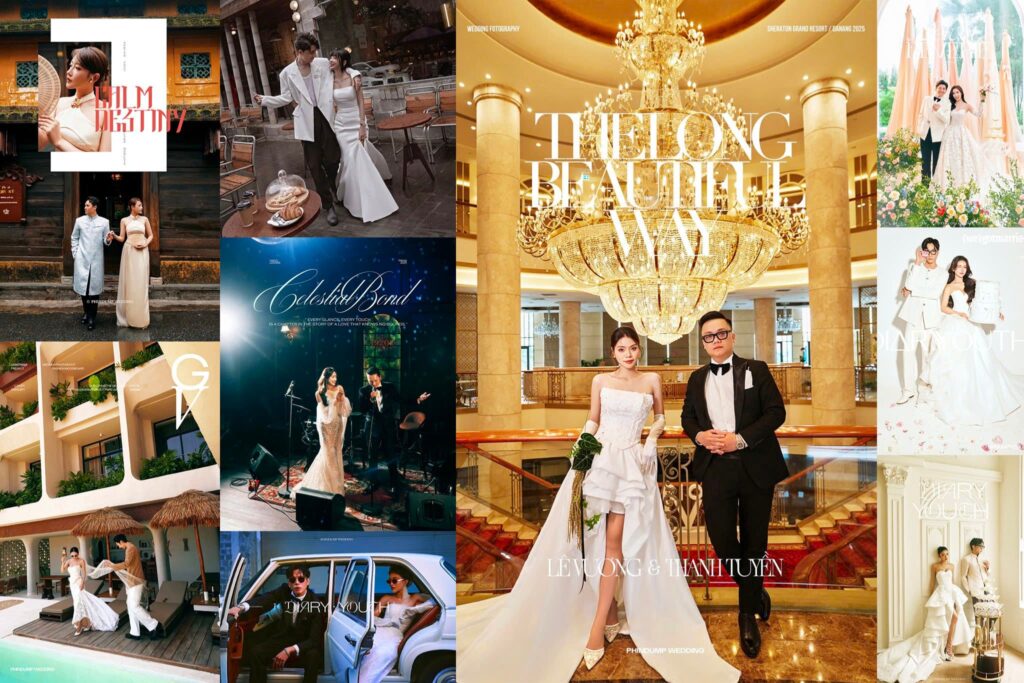 PhinDump Wedding gợi ý địa điểm chụp ảnh cưới vào mùa mưa cho dâu rể ở Đà Nẵng