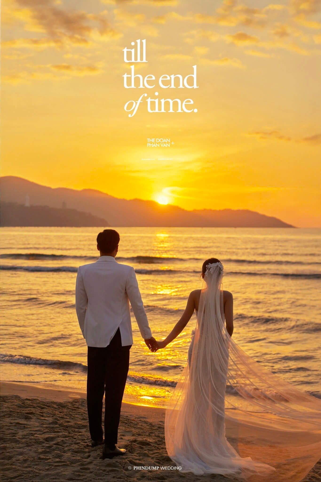 Chụp từ phía sau cặp đôi