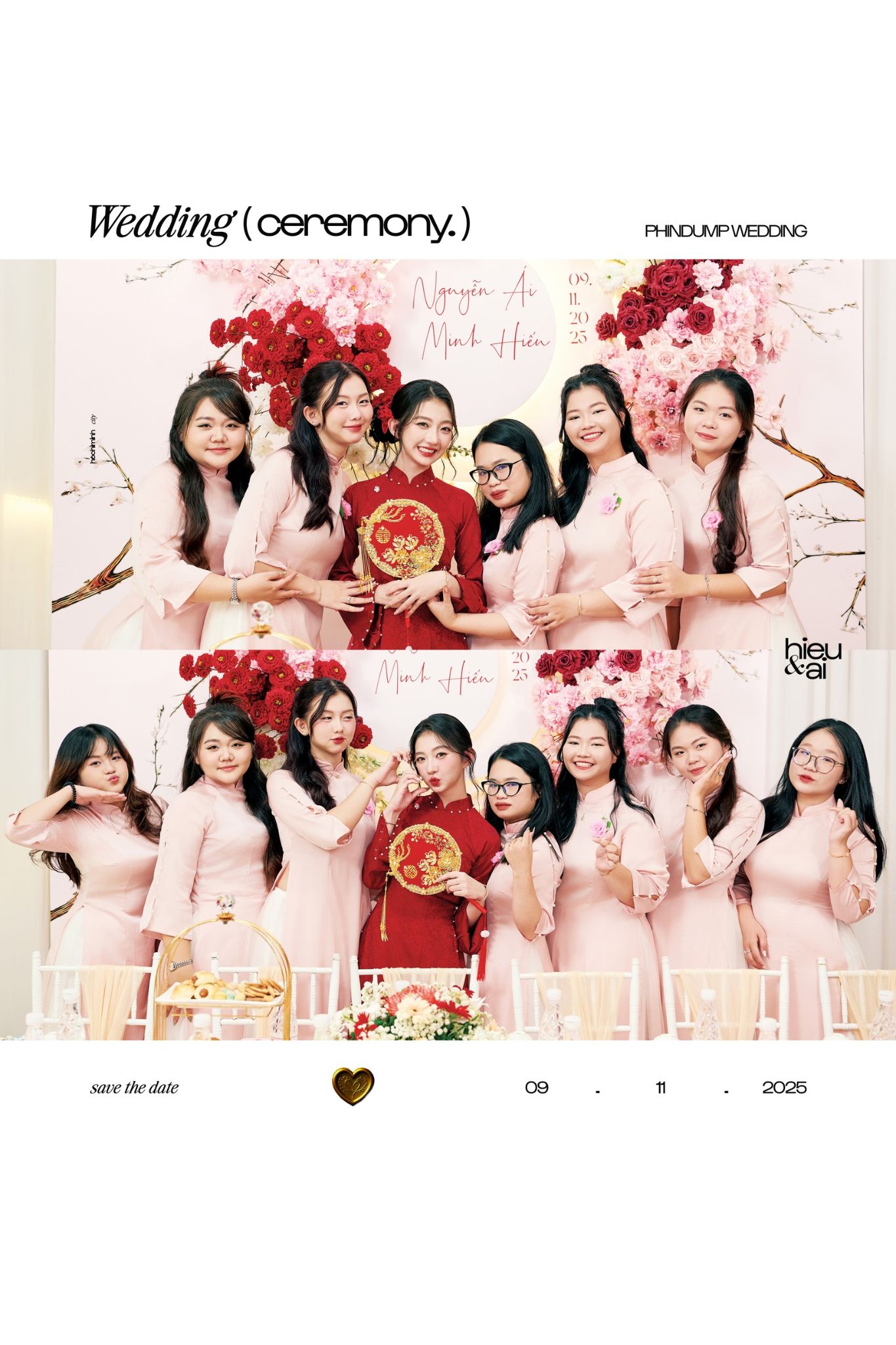 Phù hợp cho khách mời, người thân và các sự kiện ngoài ngày cưới