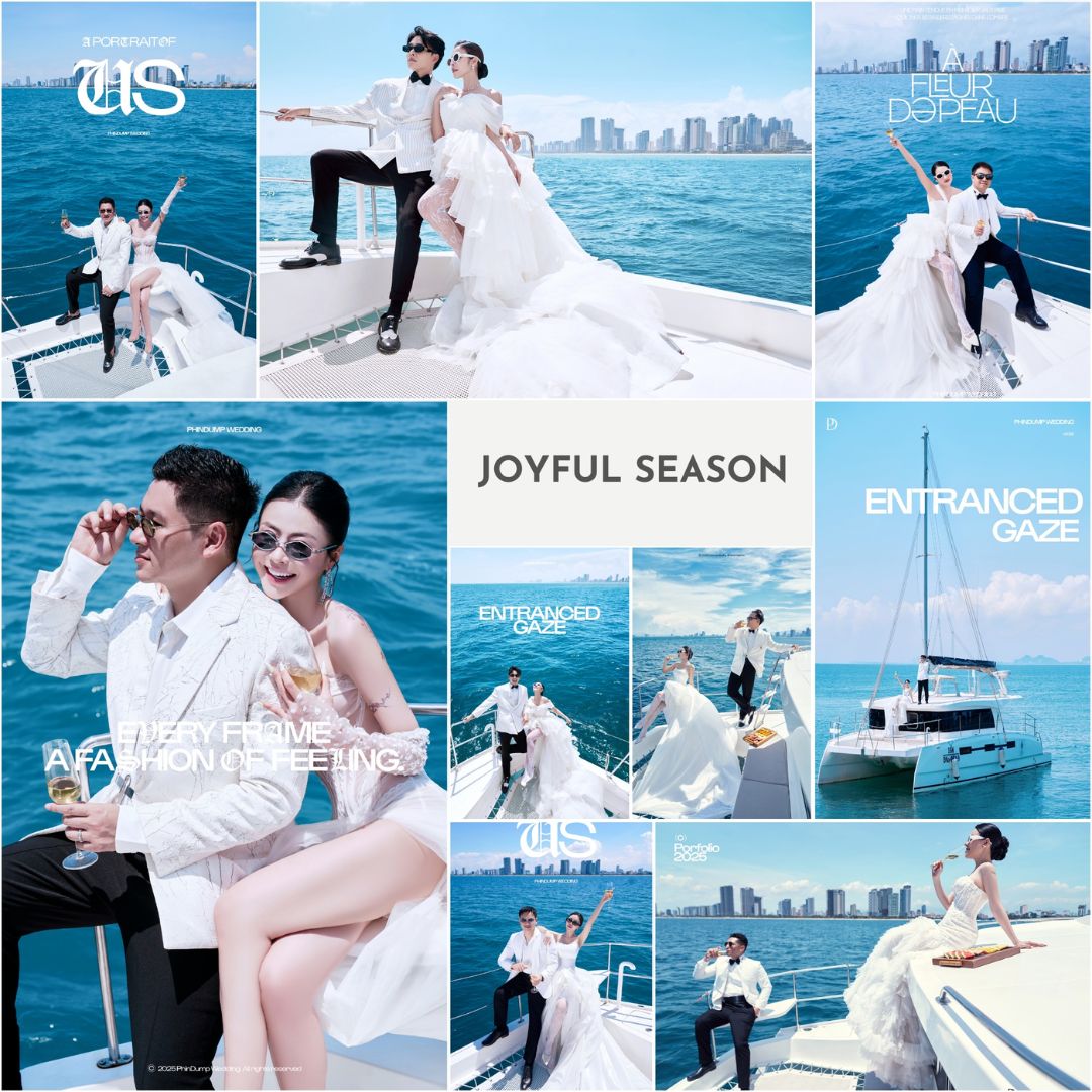 Chụp ảnh cưới Du thuyền