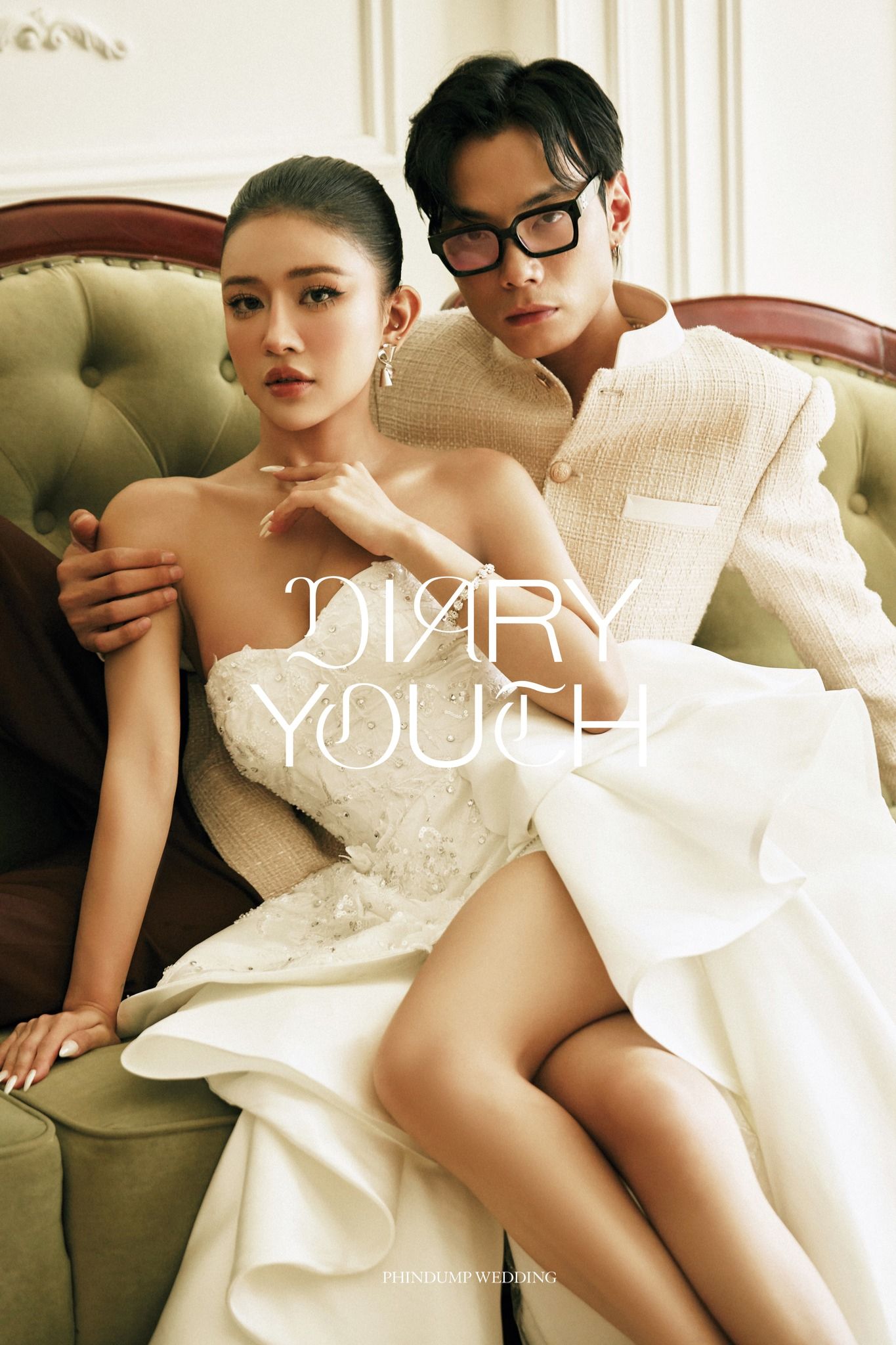 Kết hợp đa dạng chất liệu váy cưới theo từng bối cảnh