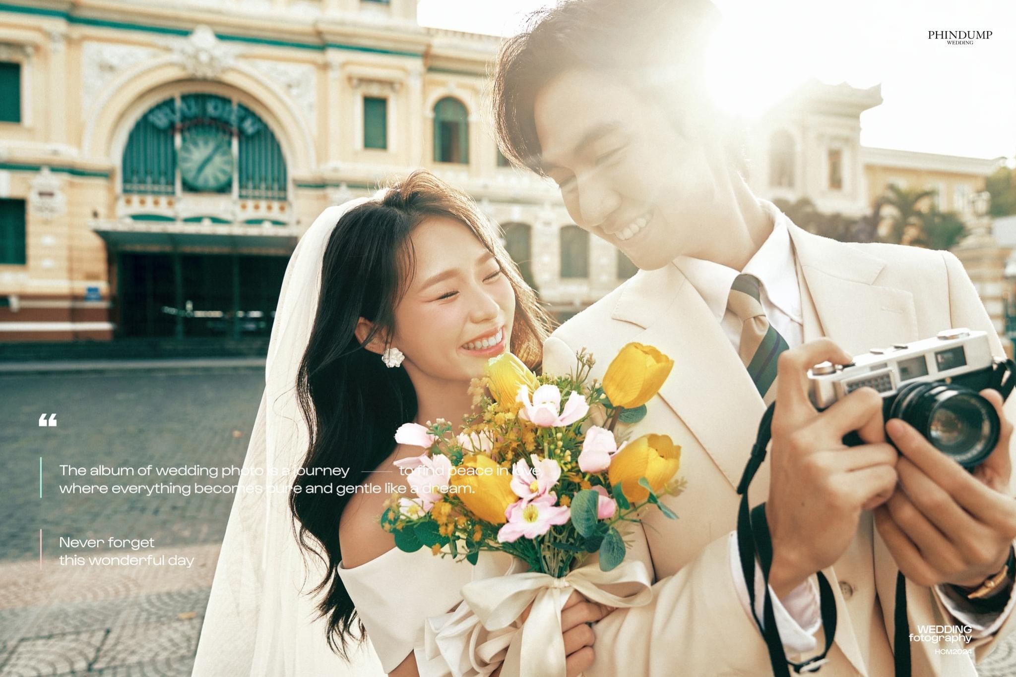 Phù hợp nhiều trang phục cưới khác nhau