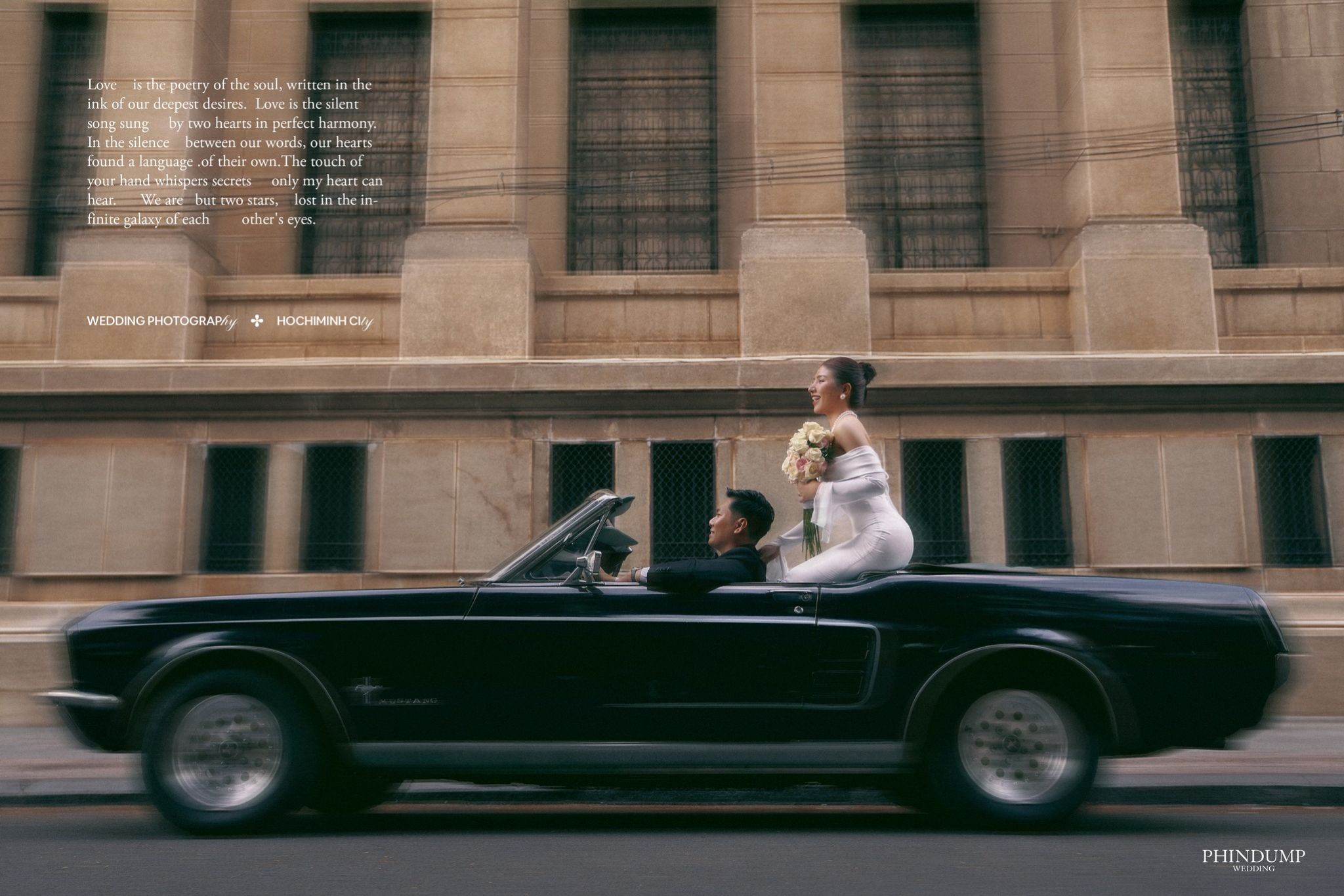 Chi phí thuê xe cổ chụp ảnh cưới là bao nhiêu? Chi phí này đã bao gồm trong gói chụp ảnh cưới của PhinDump Wedding chưa?