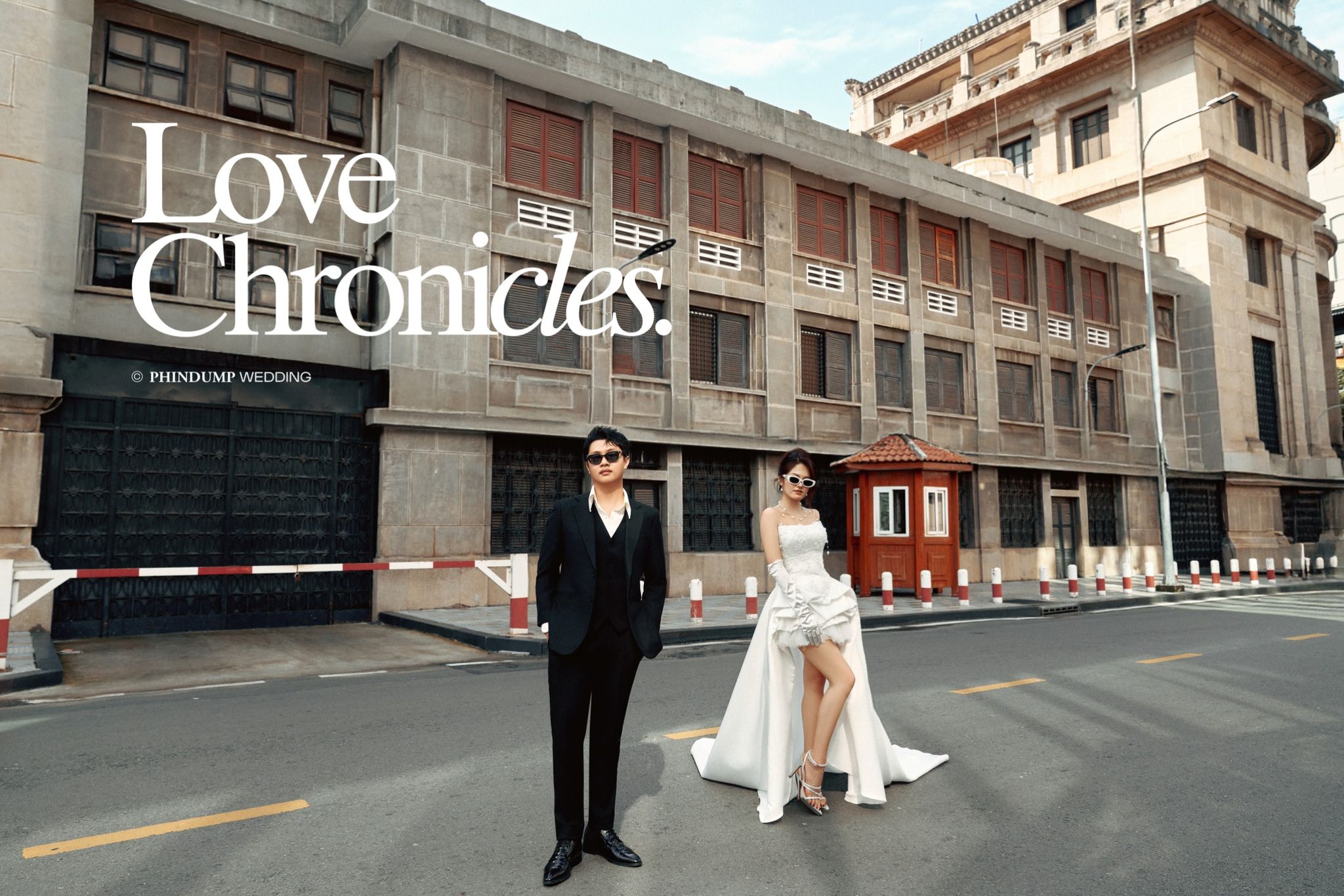 Concept chụp ảnh cưới Ngân hàng Nhà nước TP.HCM qua góc nhìn thời trang của ekip PhinDump Wedding