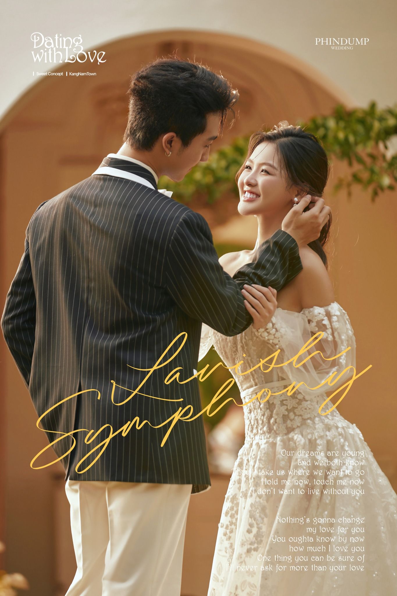 Concept này đặc biệt phù hợp với các cặp đôi yêu thích phong cách Hàn Quốc hiện đại