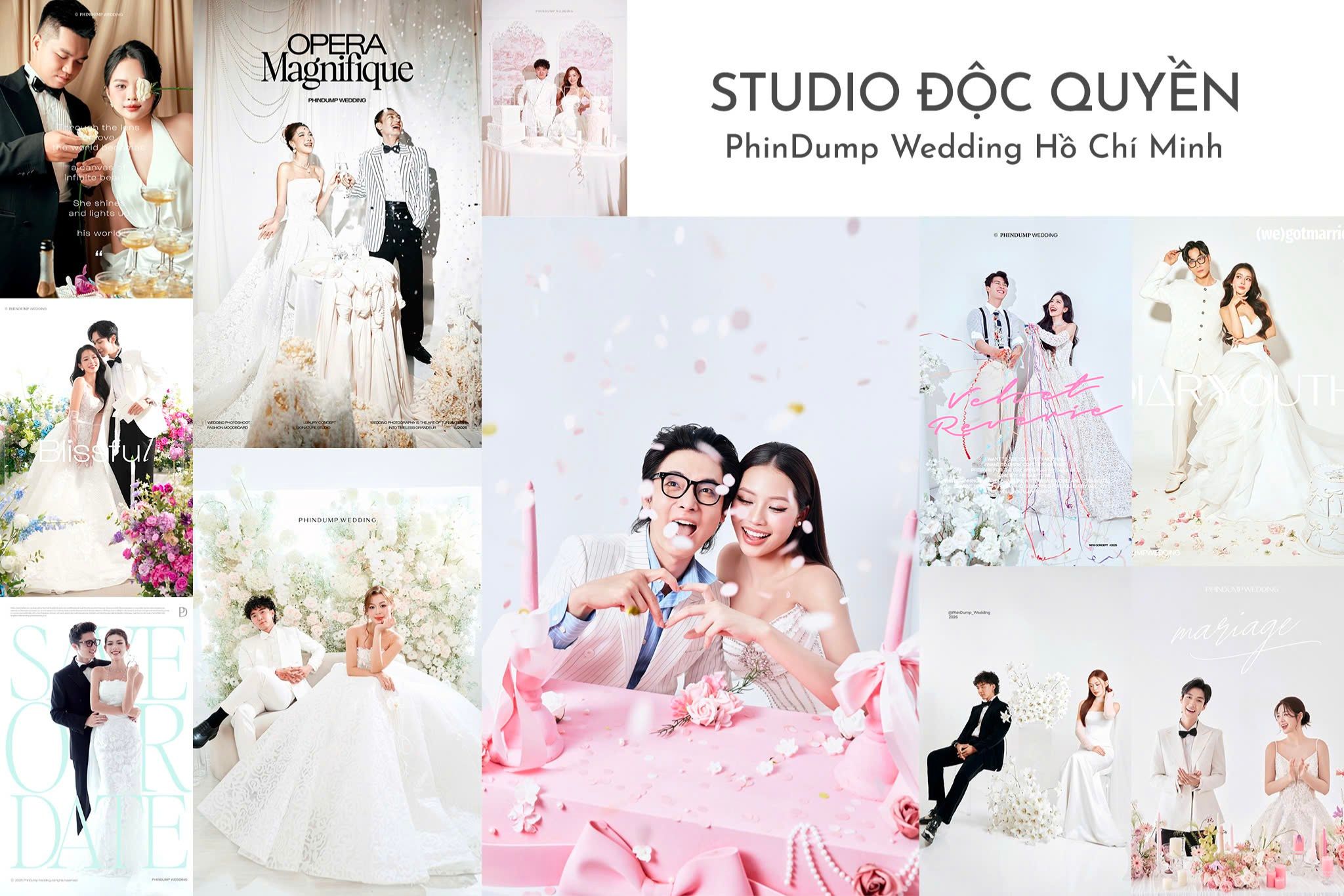 Giới thiệu Studio độc quyền của PhinDump Wedding Hồ Chí Minh