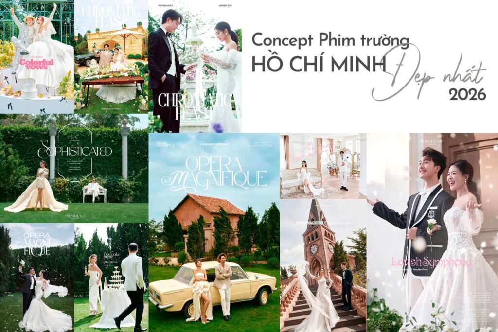 Giới thiệu các concept phim trường Hồ Chí Minh đẹp nhất 2026 (Thông tin địa chỉ, giá vé, đặc điểm,…)