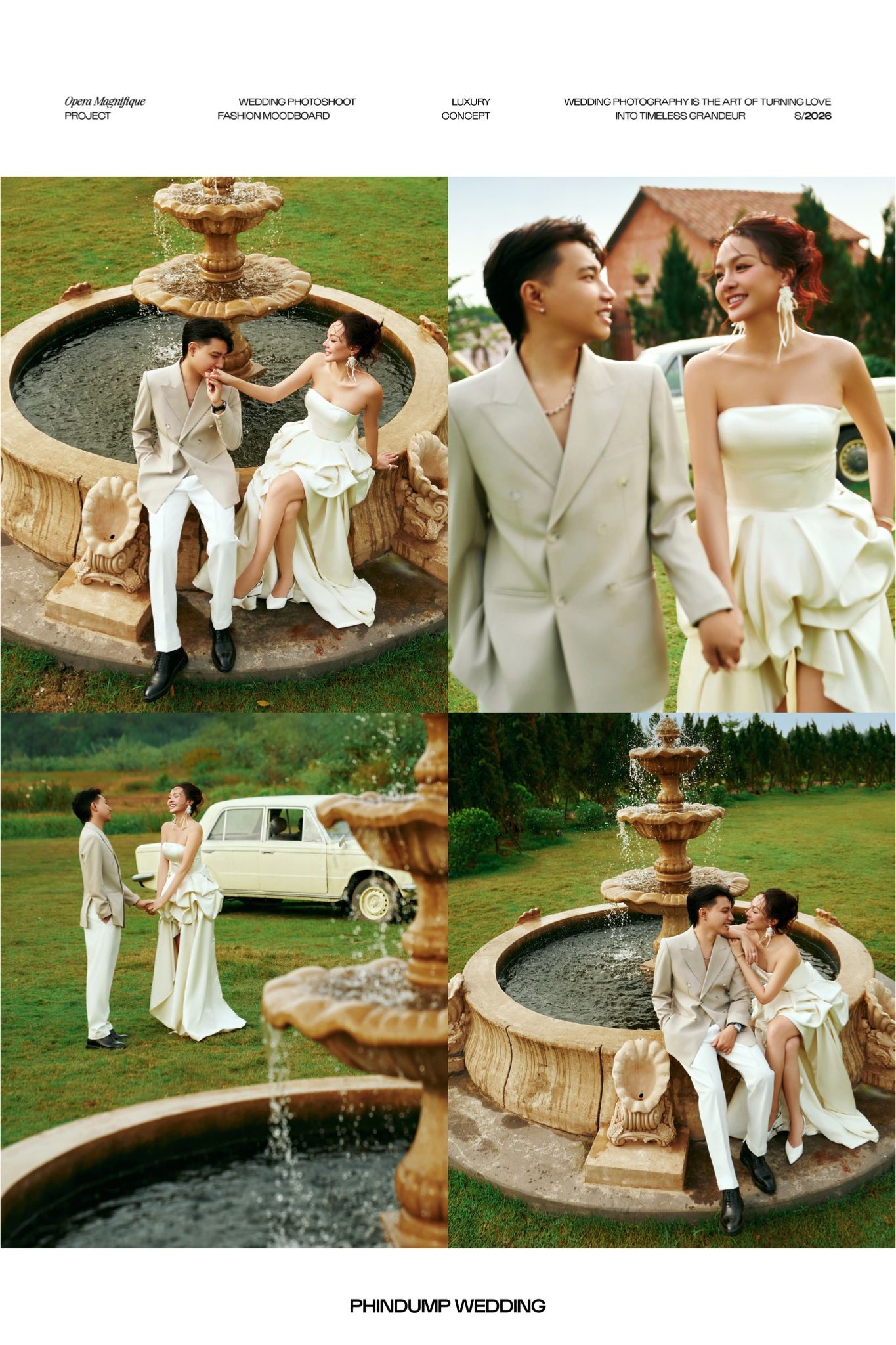 Sunny Garden là một trong những phim trường được nhiều cặp đôi lựa chọn nhờ không gian rộng rãi