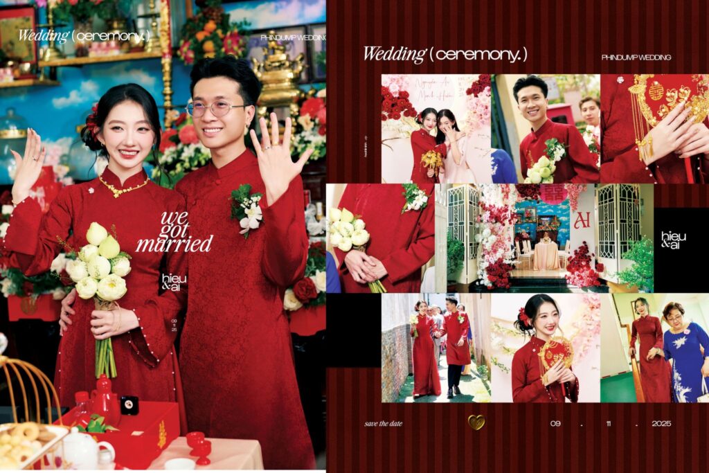 Bảng giá gói ngày cưới chi nhánh PhinDump Wedding Hồ Chí Minh (cập nhật mới 2026)