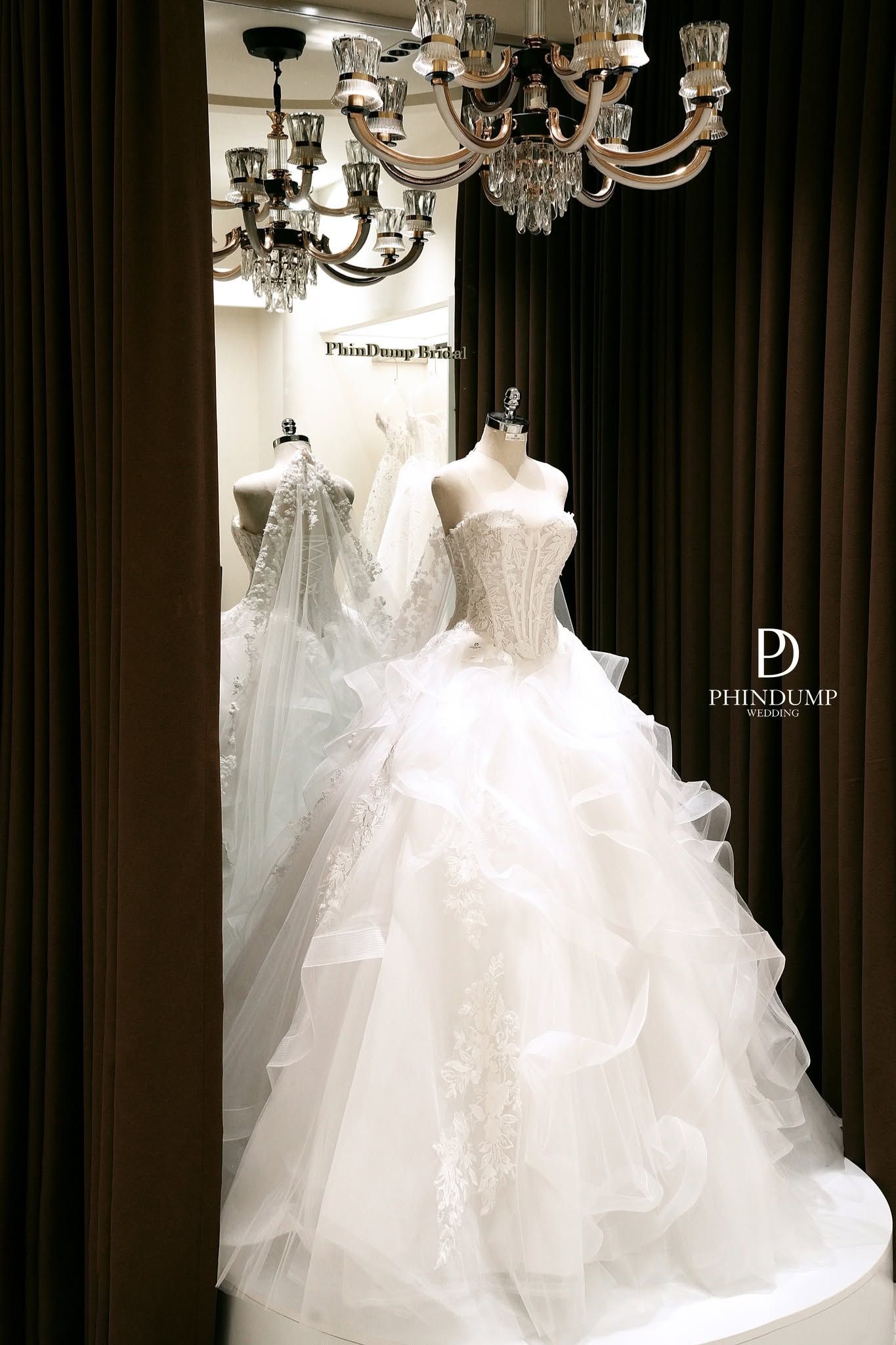 Váy voan/tulle bay bổng