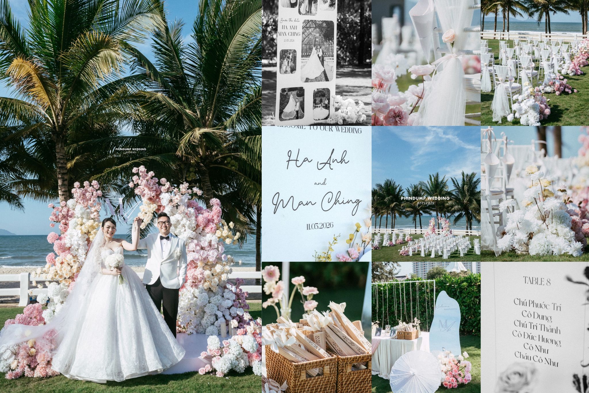 Bảng giá quay phim & chụp ảnh (truyền thống/phóng sự cưới) PhinDump Wedding Hồ Chí Minh 2026