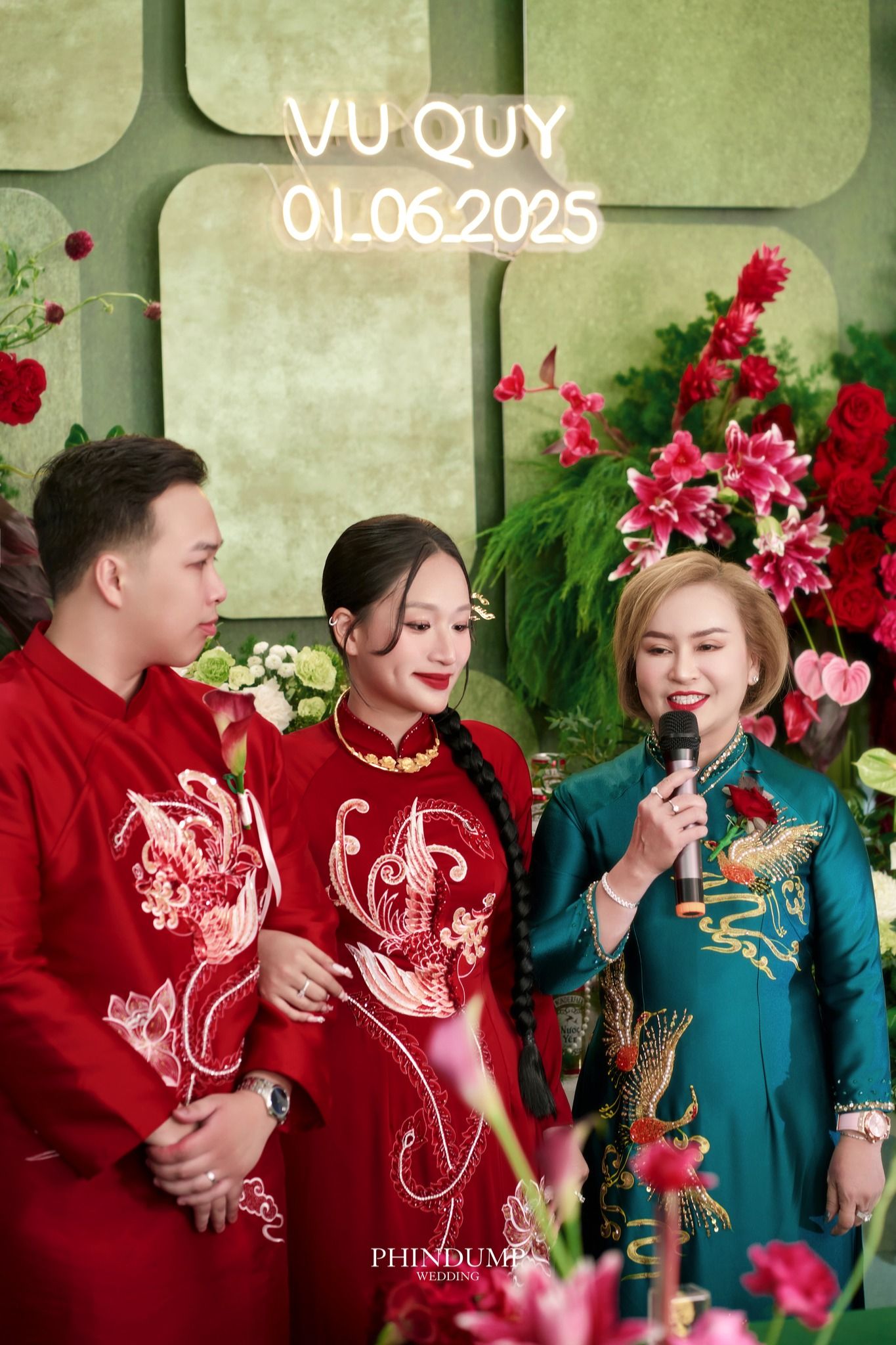 Chuẩn bị người đại diện hai gia đình