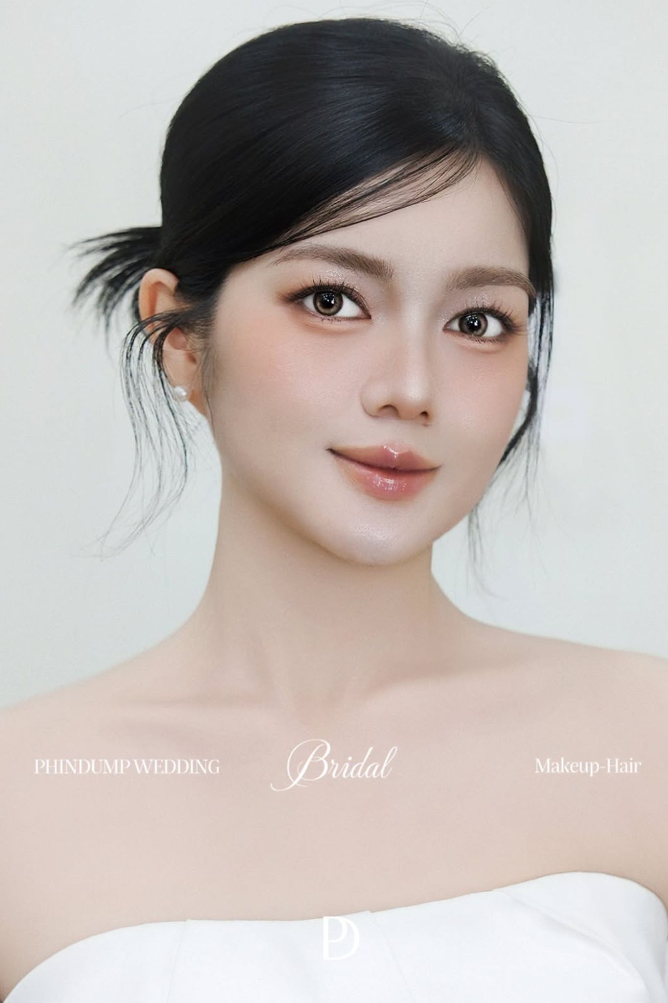 Tóc búi thấp Hàn Quốc
